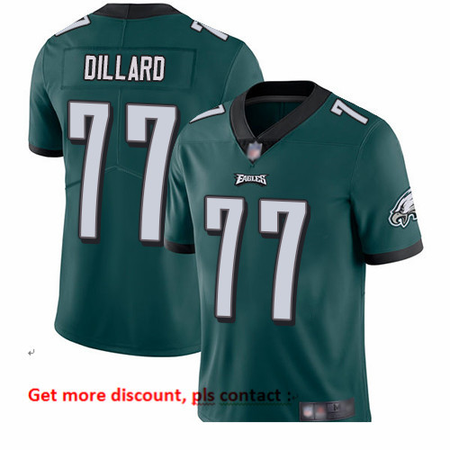 Eagles 77 Andre Dillard Midnight Green Team Color Men Stitched Football Vapor Untouchable Limited Je