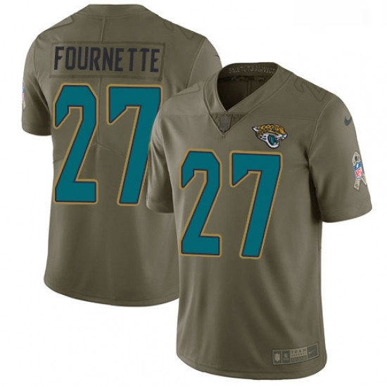 Youth Nike Jacksonville Jaguars 27 Leonard Fournette Limited Oli