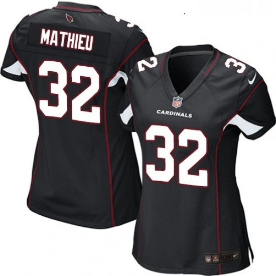 Womens Nike Arizona Cardinals 32 Tyrann Mathieu Game Black Alter