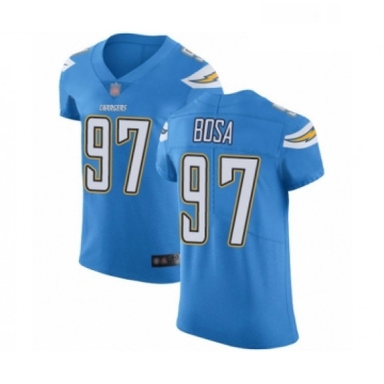 Men Los Angeles Chargers 97 Joey Bosa Electric Blue Alternate Vapor Untouchable Elite Player Footbal