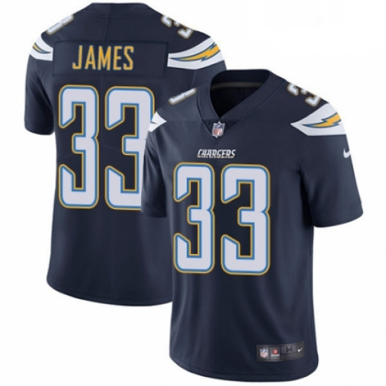 Youth Nike Los Angeles Chargers 33 Derwin James Navy Blue Team C