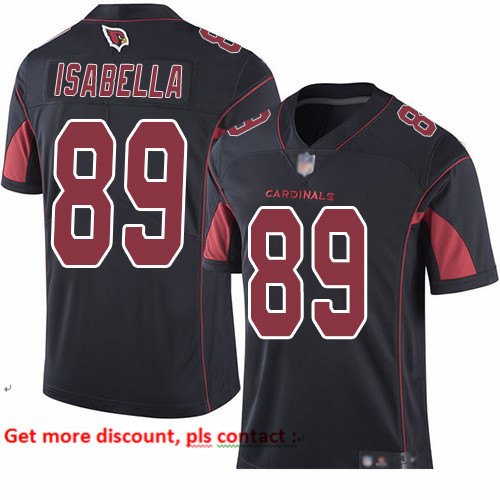 Cardinals 89 Andy Isabella Black Youth Stitched Football Limited