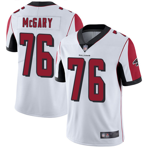 Falcons 76 Kaleb McGary White Youth Stitched Football Vapor Untouchable Limited Jersey