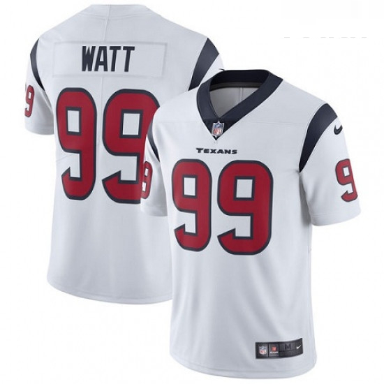 Youth Nike Houston Texans 99 JJ Watt Limited White Vapor Untouch