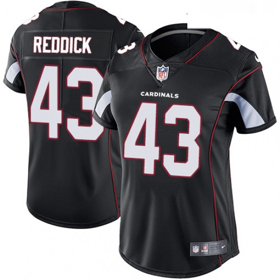 Womens Nike Arizona Cardinals 43 Haason Reddick Black Alternate Vapor Untouchable Limited Player NFL