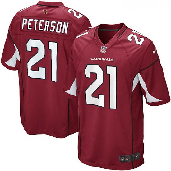 Youth Nike Arizona Cardinals 21 Patrick Peterson Game Red Team Color NFL Jersey