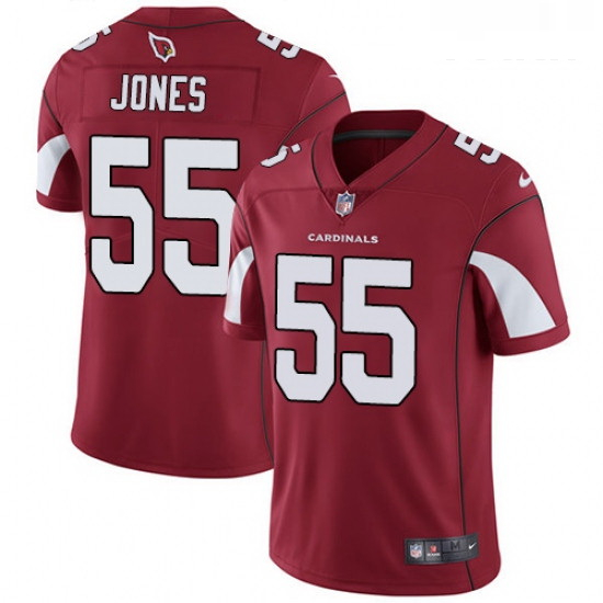 Youth Nike Arizona Cardinals 55 Chandler Jones Red Team Color Vapor Untouchable Limited Player NFL J