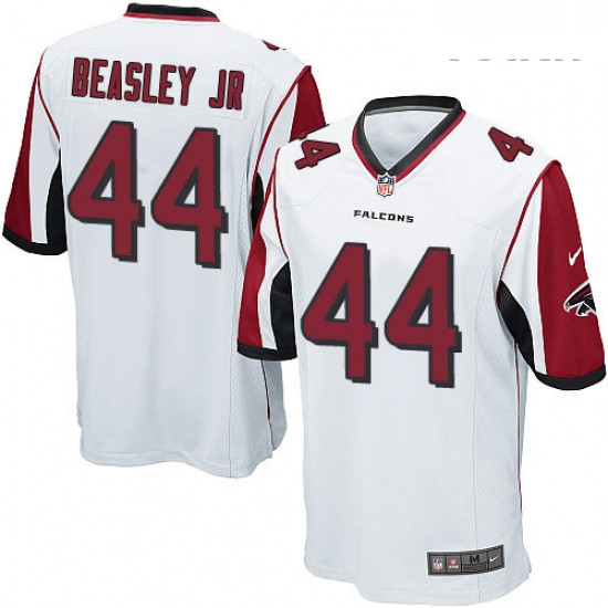 Youth Nike Atlanta Falcons 44 Vic Beasley Game White NFL Jersey