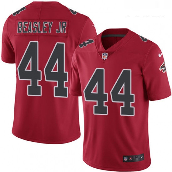 Youth Nike Atlanta Falcons 44 Vic Beasley Limited Red Rush Vapor Untouchable NFL Jersey