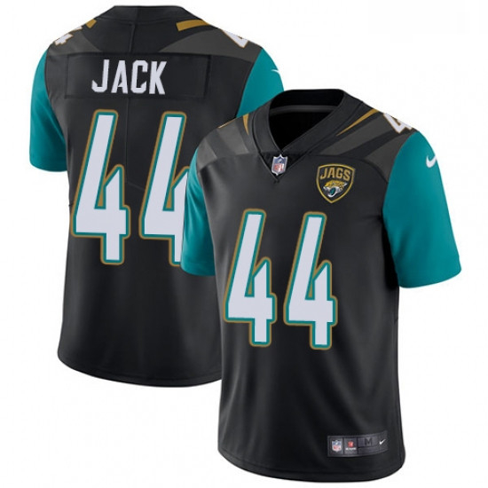 Youth Nike Jacksonville Jaguars 44 Myles Jack Black Alternate Vapor Untouchable Limited Player NFL J