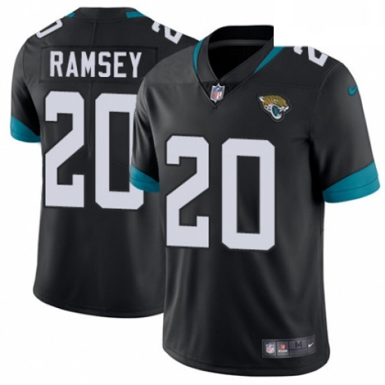 Men Nike Jacksonville Jaguars 20 Jalen Ramsey Black Team Color Vapor Untouchable Limited Player NFL 