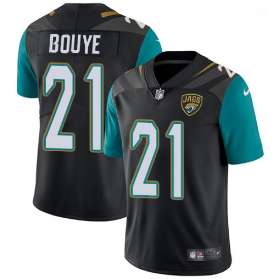 Men Nike Jacksonville Jaguars 21 AJ Bouye Black Alternate Vapor Untouchable Limited Player NFL Jerse