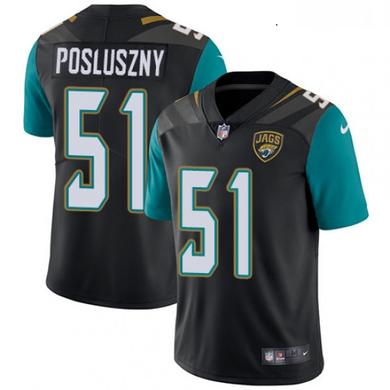 Youth Nike Jacksonville Jaguars 51 Paul Posluszny Black Alternate Vapor Untouchable Limited Player N