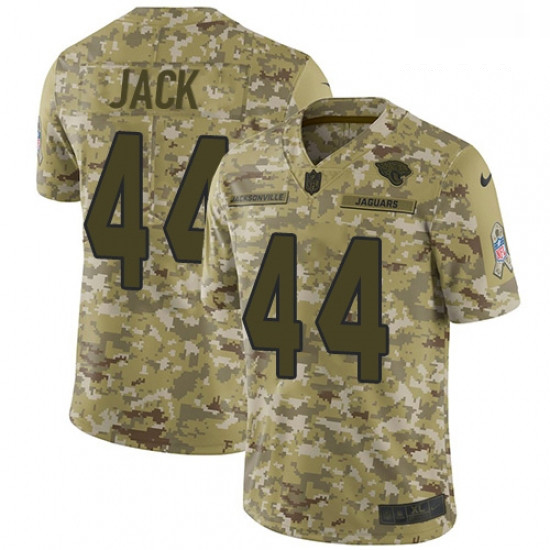 Men Nike Jacksonville Jaguars 44 Myles Jack Limited Camo 2018 Salute to Service NFL Jerseyy