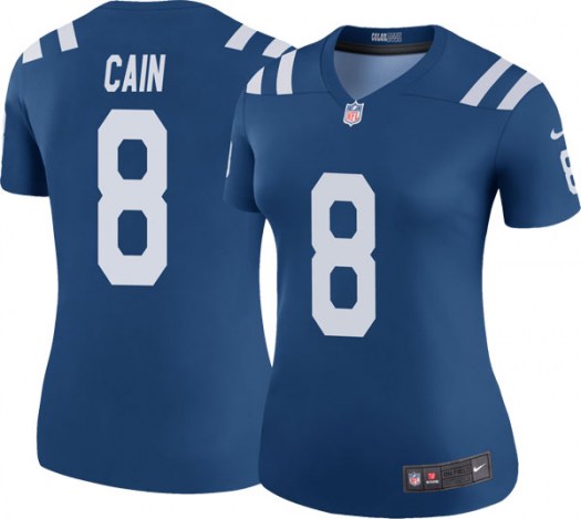 Women Nike Deon Cain Indianapolis Colts Legend Royal Color Rush Jersey