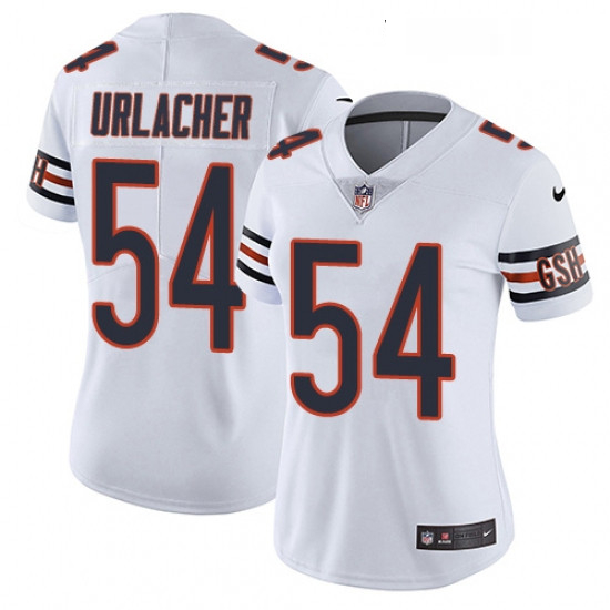 Womens Nike Chicago Bears 54 Brian Urlacher White Vapor Untouchable Limited Player NFL Jersey