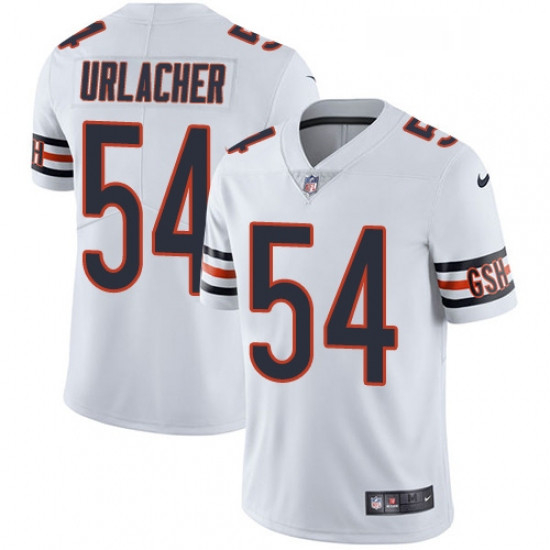 Youth Nike Chicago Bears 54 Brian Urlacher Elite White NFL Jersey