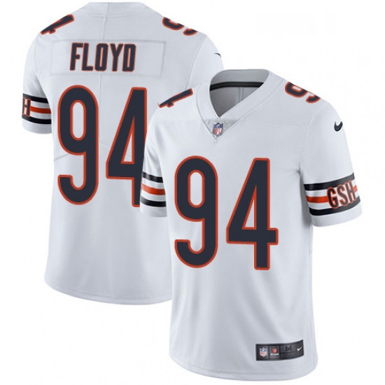 Youth Nike Chicago Bears 94 Leonard Floyd White Vapor Untouchable Limited Player NFL Jersey