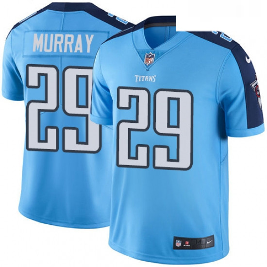 Mens Nike Tennessee Titans 29 DeMarco Murray Light Blue Team Color Vapor Untouchable Limited Player 