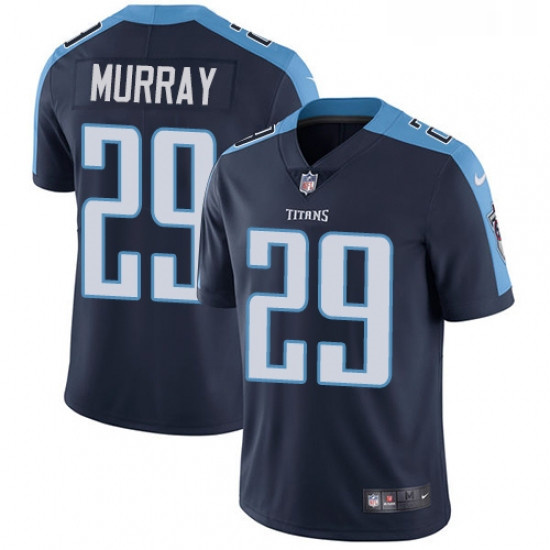 Mens Nike Tennessee Titans 29 DeMarco Murray Navy Blue Alternate Vapor Untouchable Limited Player NF