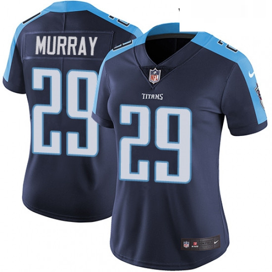 Womens Nike Tennessee Titans 29 DeMarco Murray Navy Blue Alternate Vapor Untouchable Limited Player 