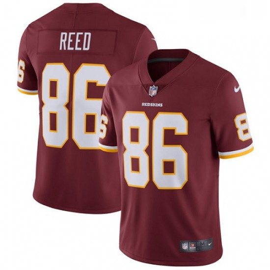 Youth Nike Washington Redskins 86 Jordan Reed Burgundy Red Team Color Vapor Untouchable Limited Play