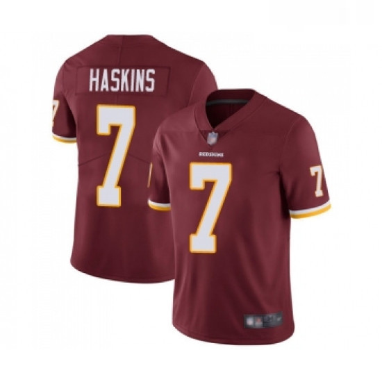 Youth Washington Redskins 7 Dwayne Haskins Burgundy Red Team Color Vapor Untouchable Limited Player 