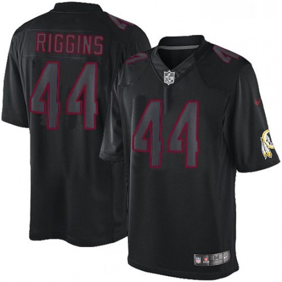 Mens Nike Washington Redskins 44 John Riggins Limited Black Impact NFL Jersey