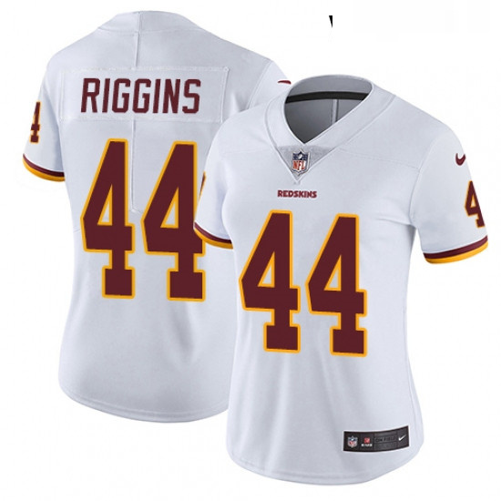 Womens Nike Washington Redskins 44 John Riggins Elite White NFL Jersey