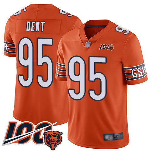 Youth Chicago Bears 95 Richard Dent Orange Alternate 100th Seaso