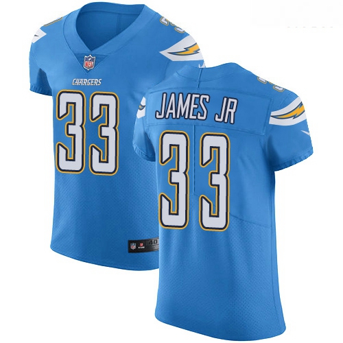 Chargers 33 Derwin James Jr Electric Blue Alternate Men Stitched Football Vapor Untouchable Elite Je