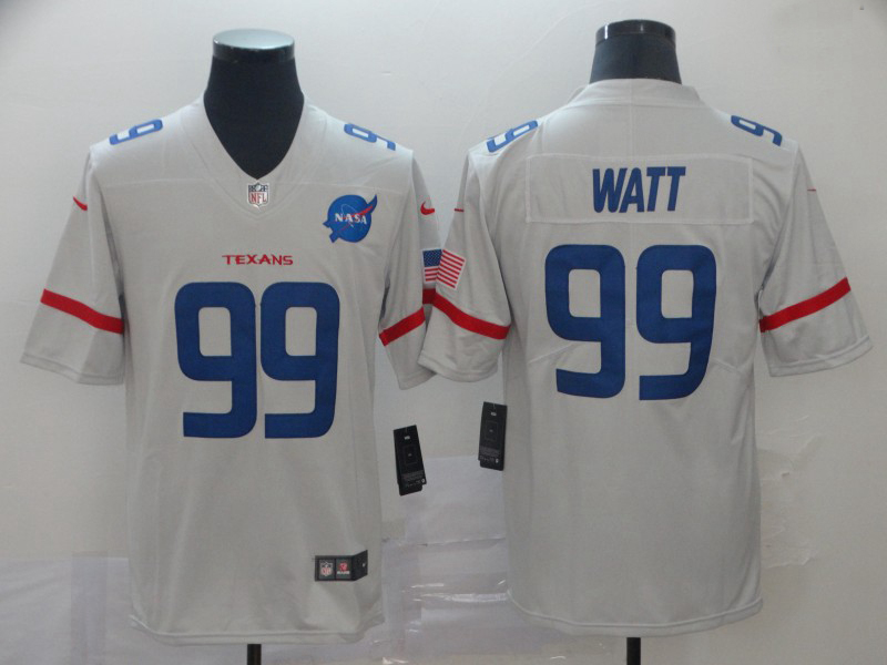 Nike Texans 99 J J  Watt White City Edition Vapor Untouchable Limited Jersey