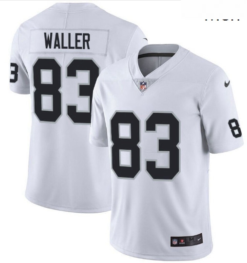 Oakland Raiders 83 Darren Waller White Vapor Limited Jersey