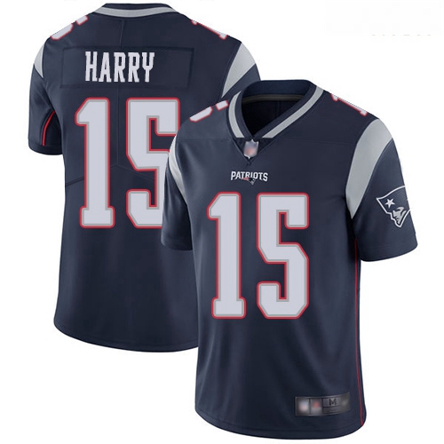 Patriots 15 N 27Keal Harry Navy Blue Team Color Men Stitched Football Vapor Untouchable Limited Jers