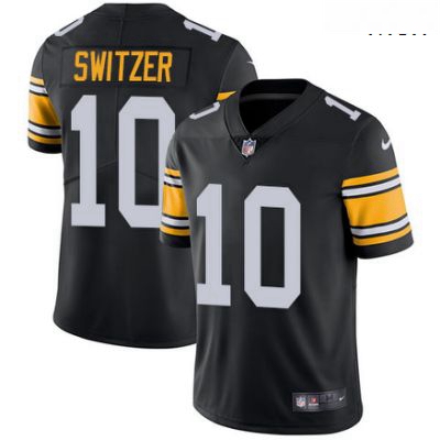 Pittsburgh Steelers 10 Ryan Switzer Black Vapor Limited Jersey