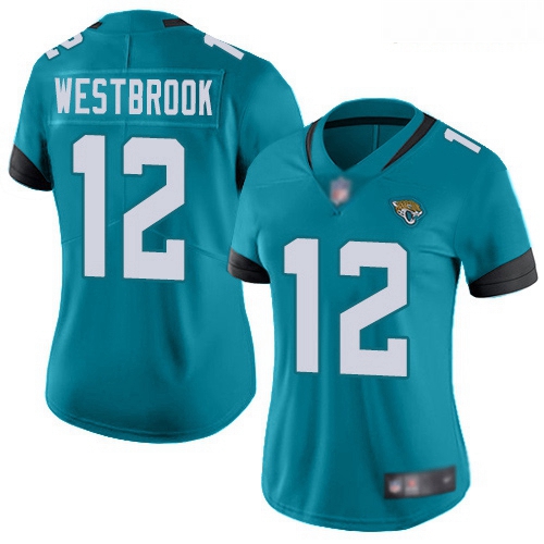 Jaguars #12 Dede Westbrook Teal Green Alternate Women Stitched Football Vapor Untouchable Limited Je