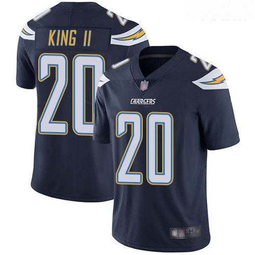 Chargers #20 Desmond King II Navy Blue Team Color Youth Stitched Football Vapor Untouchable Limited 