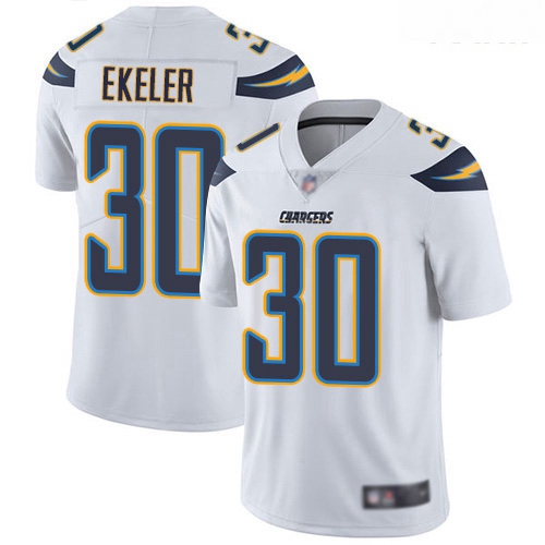 Chargers #30 Austin Ekeler White Youth Stitched Football Vapor Untouchable Limited Jersey