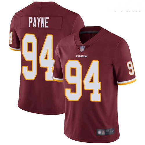 Redskins #94 Da 27Ron Payne Burgundy Red Team Color Youth Stitched Football Vapor Untouchable Limite