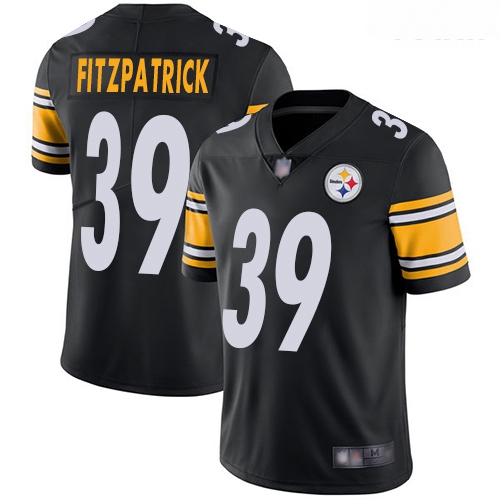 Steelers #39 Minkah Fitzpatrick Black Team Color Youth Stitched Football Vapor Untouchable Limited J