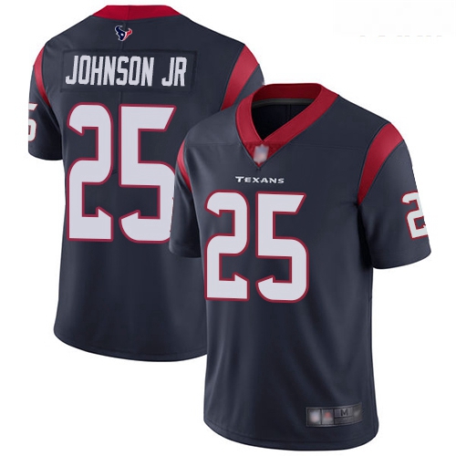 Texans #25 Duke Johnson Jr Navy Blue Team Color Youth Stitched Football Vapor Untouchable Limited Je