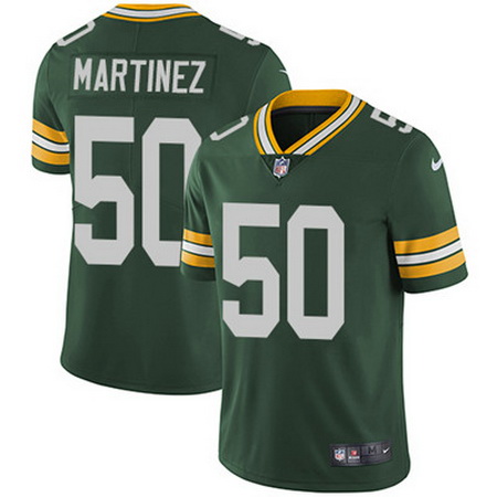 Men Packers 50 Blake Martinez Green Team Color NFL Vapor Untouchable Limited Jersey