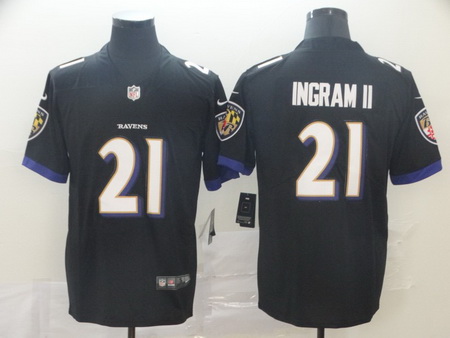 Nike Ravens 21 Mark Ingram II Black Alternate Vapor Untouchable Limited Jersey