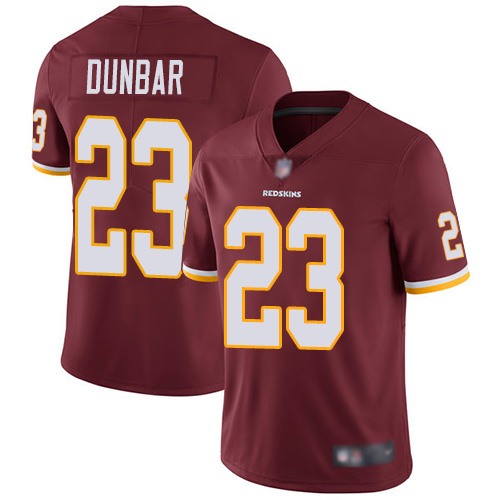 Redskins 23 Quinton Dunbar Burgundy Red Team Color Men Stitched Football Vapor Untouchable Limited J