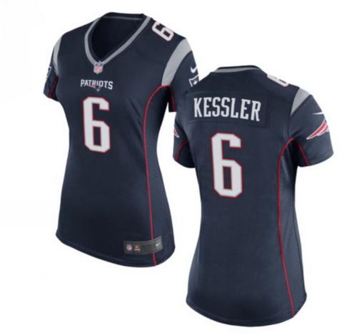 Women Patriots 6 Cody Kessler Navy Blue Team Football Vapor Untouchable Limited jerseys