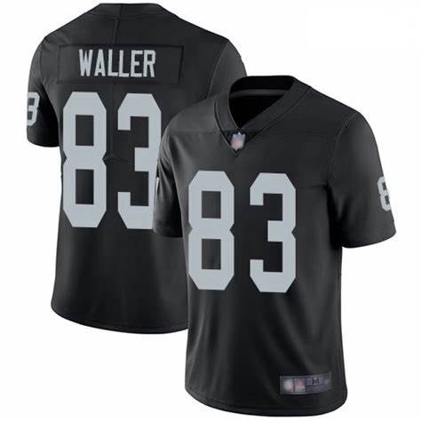 Youth Raiders 83 Darren Waller Black Team Color Stitched Football Vapor Untouchable Limited Jersey