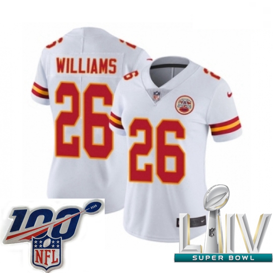 2020 Super Bowl LIV Women Nike Kansas City Chiefs #26 Damien Wil