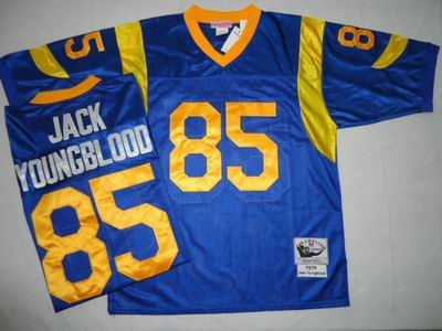 Rams 85 Jack Youngblood throwback 4XL jersey