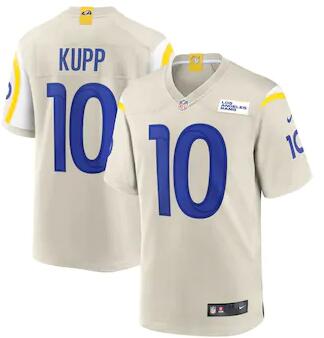 Men Nike Los Angeles Rams 10 Cooper Kupp White 2020 New Vapor Untouchable Limited Jersey