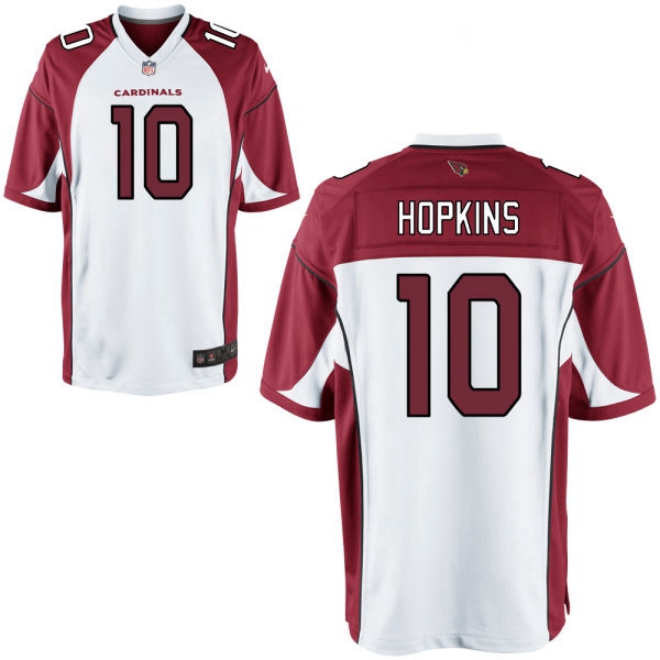 Women Nike DeAndre Hopkins Cardinal Arizona Cardinals White Game Jersey